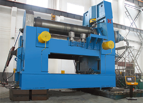 W11系列液壓式水平下調(diào)式卷板機